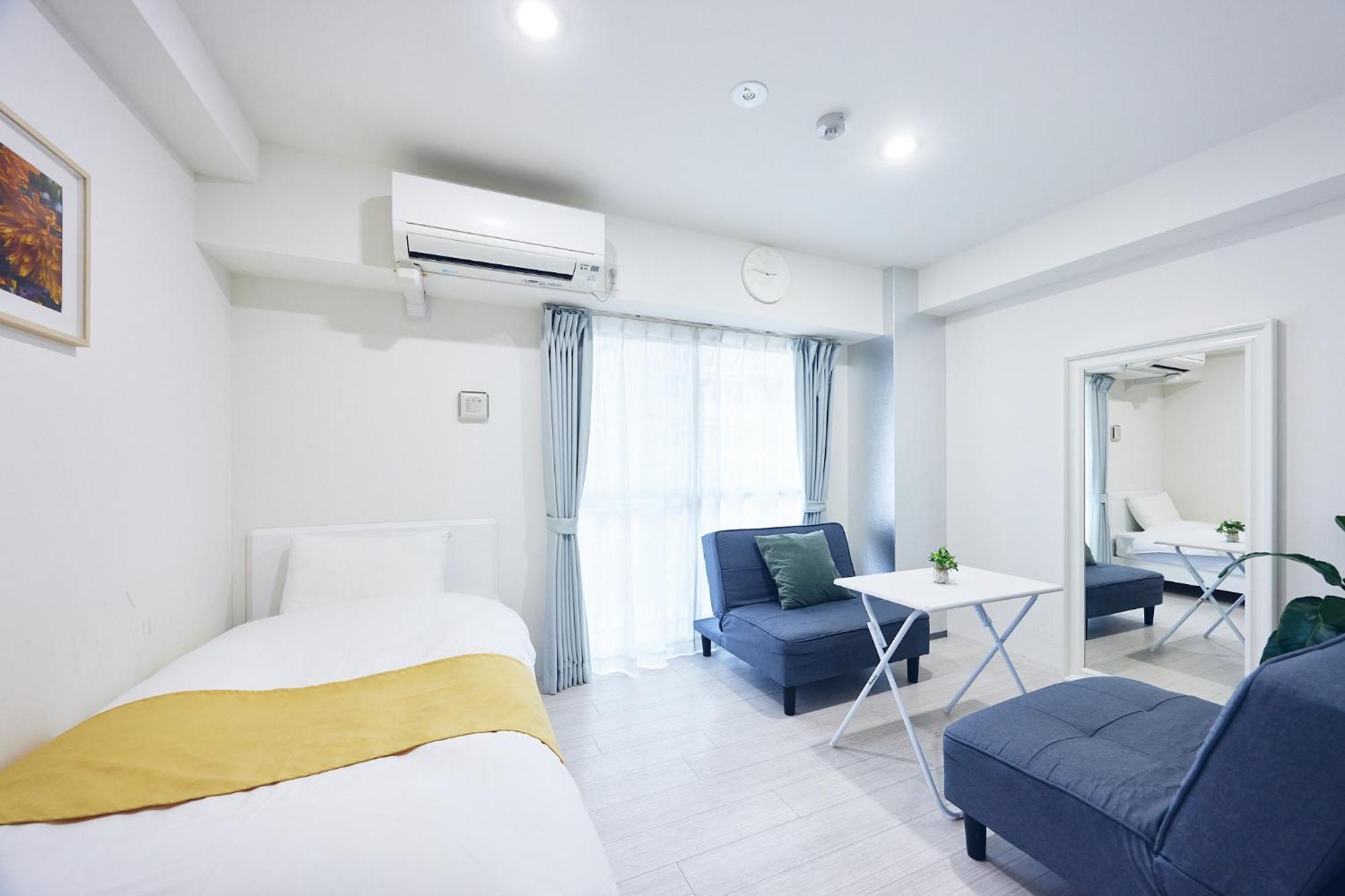 Апартаменты Montana Flat Yebisu Осака Экстерьер фото